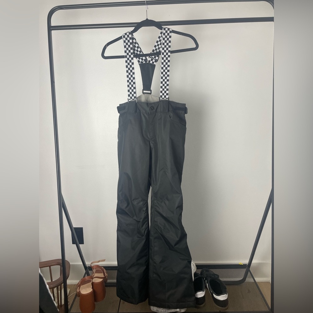Smaining Highland Bib Snowboarding & Ski Black Pants